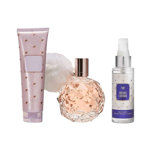 KIT ARIANA GRANDE ARI EDP 100ML 3  PIEZAS