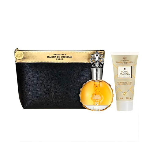 KIT MARINA ROYAL DIAMOND EDP F 100ML 3 PIEZAS