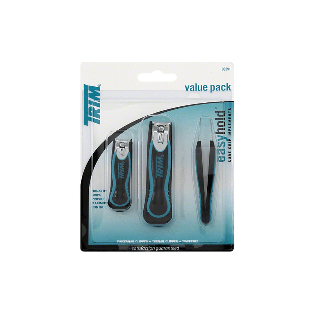 TRIM SET CORTA UNAS+PINZA 3PZ   032910