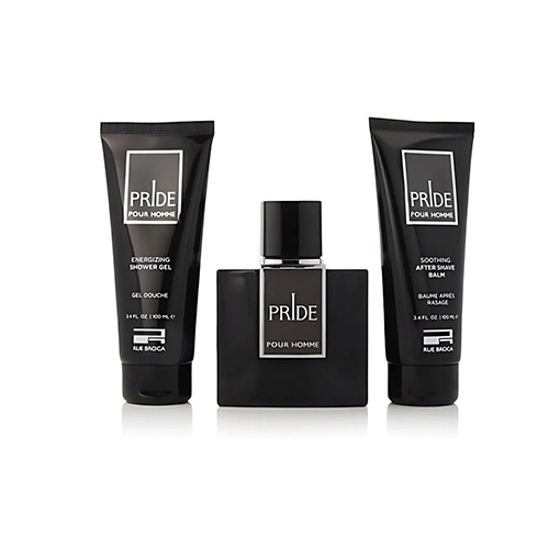 KIT AFNAN RUE BROCA PRIDE EDP M  100ML 3 PIEZAS