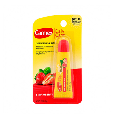 CARMEX LIP BALM STRAWBERRY SPF15 10G