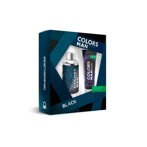  KIT BENETTON COLORS BLACK 100ML