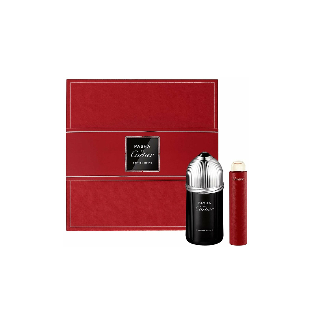  KIT CARTIER PASHA NOIRE EDT 100ML+15ML