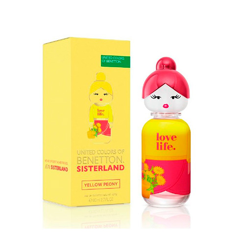  BENETTON SISTERLAND YELLOW EDT F 80ML