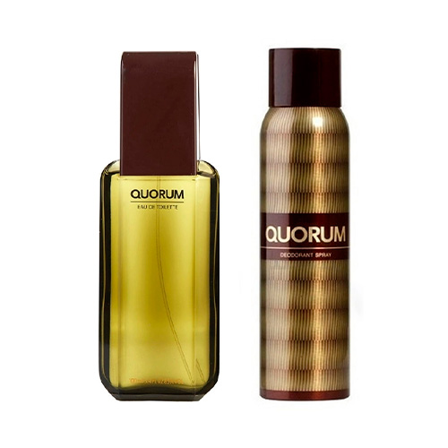 KIT QUORUM EDT M 100ML+DEO 150ML