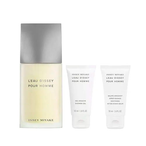  KIT ISSEY MIYAKE L'EAU D'ISSEY EDT M 125ML 3 PIEZAS