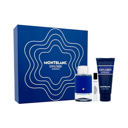  KIT MONT BLANC EXPLORER ULTRA BLUE EDP M 100ML