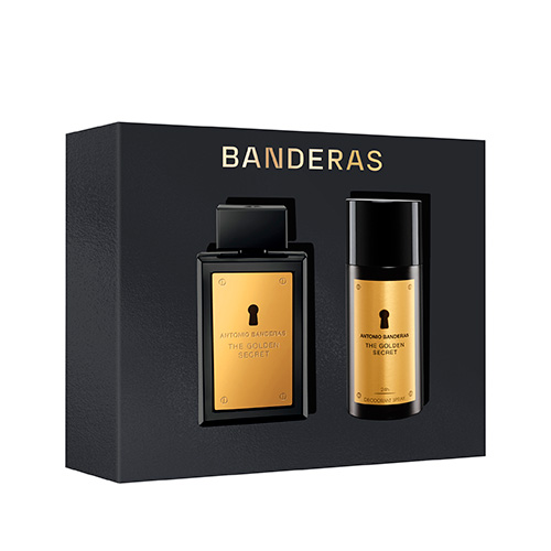  KIT ANTONIO THE SECRET GOL EDT M 100ML 2 PIEZAS
