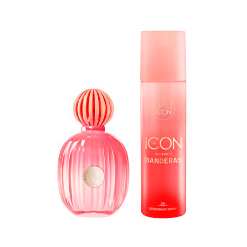  KIT ANTONIO THE ICON SPLENDID EDP F 100ML 2 PIEZAS