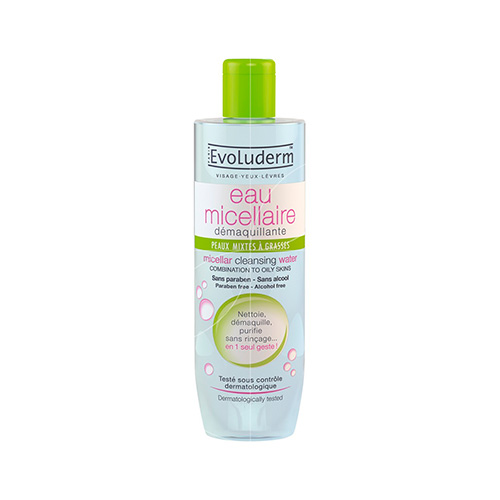 EVOLUDERM EAU MICELLAIRE DEMAQUILLANTE 250ML