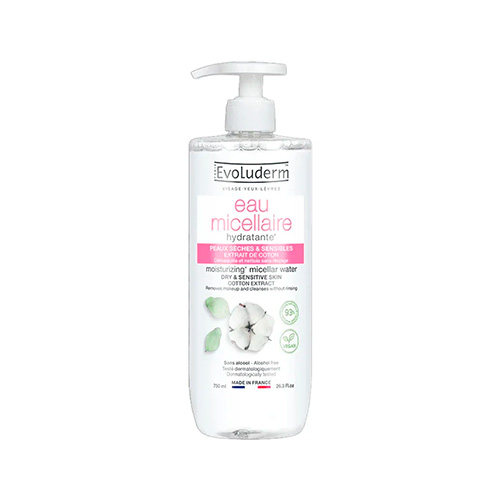EVOLUDERM EAU MICELLAIRE HYDRATANTE 750ML