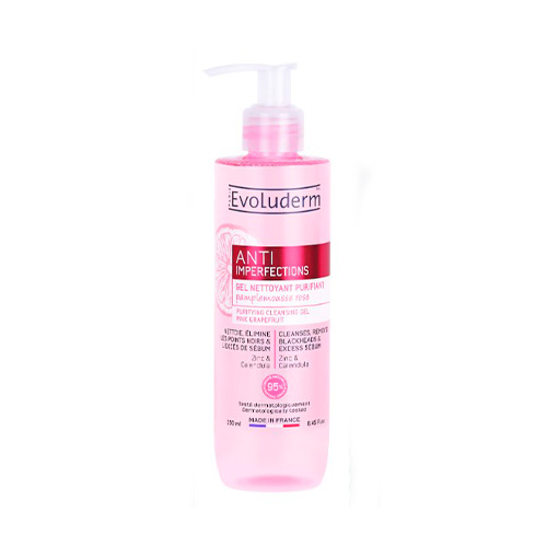 EVOLUDERM GEL NETTOYANT ANTI IMPERFECTIONS 250ML
