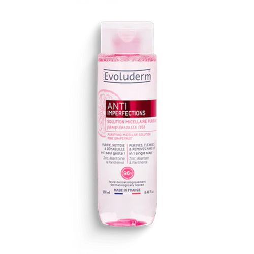 EVOLUDERM SOLUTION MICELLAR PURIFYING IMPERFECTIONS 250ML