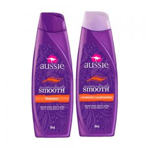 AUSSIE MEGA SMOOTH SHAMPOO+ACONDICIONADOR 400ML