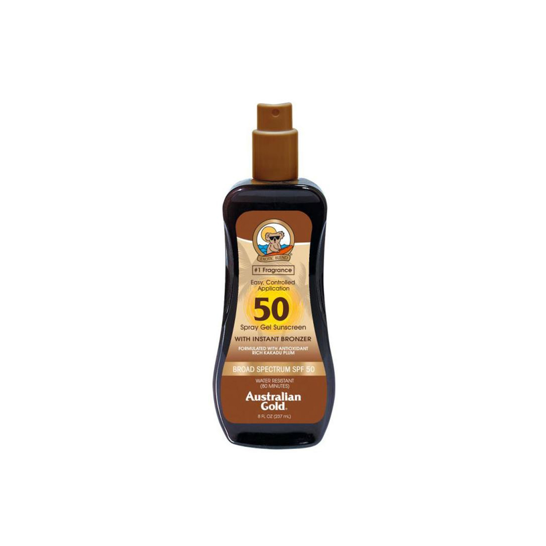 AUSTRALIAN BRONZER SPRAY GEL SPF 50 237ML