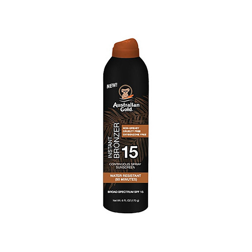 AUSTRALIAN BRONZER SPRAY INSTANT SPF15 170GR