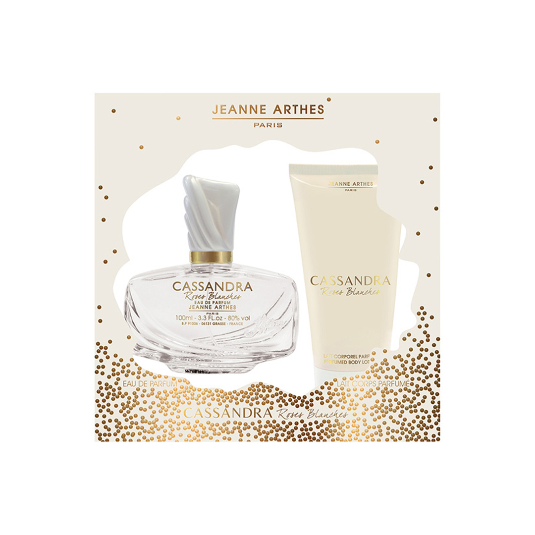  KIT JEANNE ARTHES CASSANDRA ROSES BLANCHES 2 PIEZAS