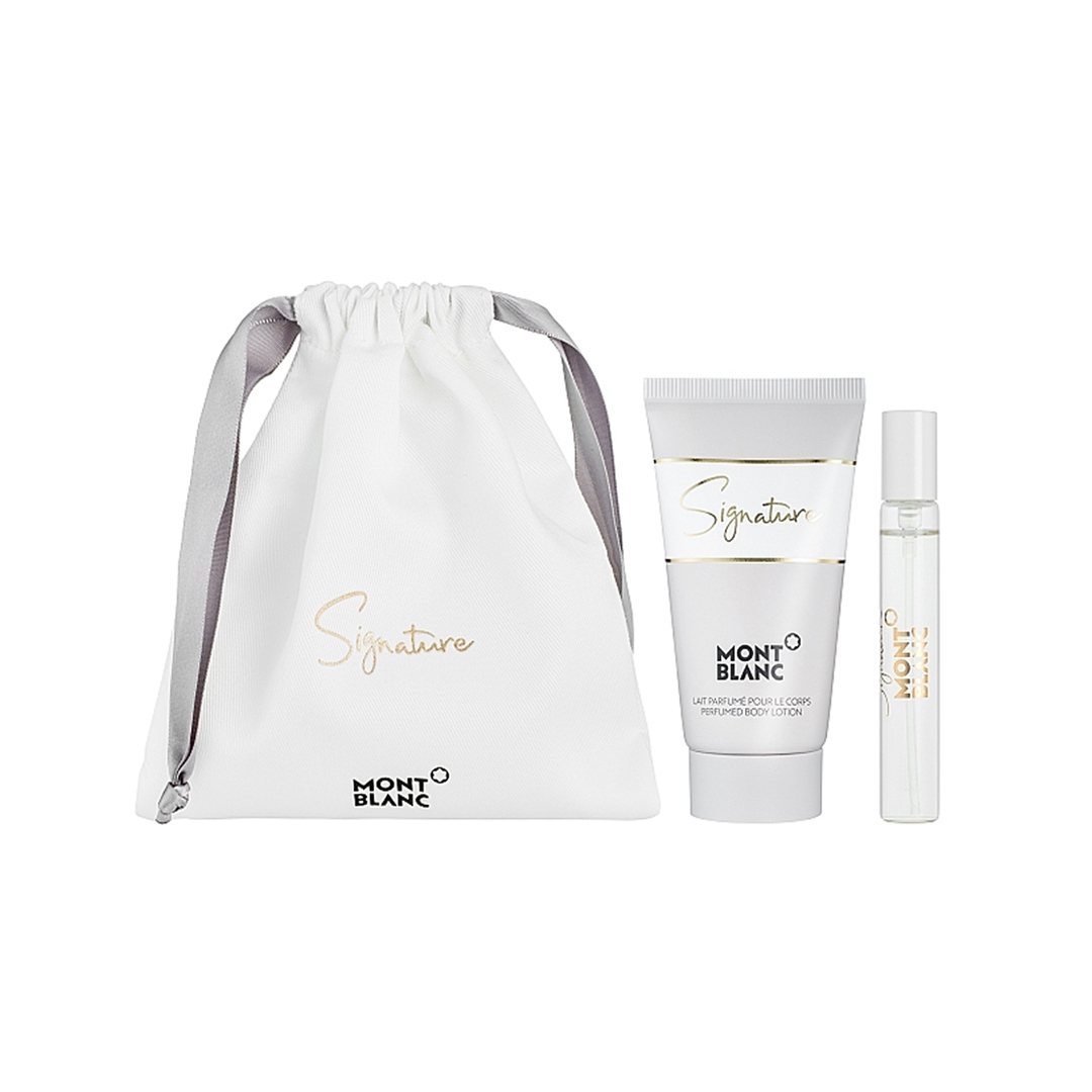  KIT MINI MONT BLANC SIGNATURE EDP 7ML + BL 50ML