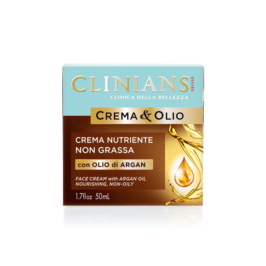 CLINIANS CREMA & OLIO DI ARGAN 50ML