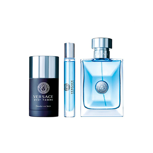  KIT VERSACE POUR HOMME  EDT 100ML 3 PIEZAS