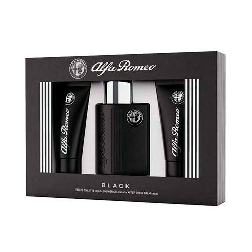 KIT ALFA ROMEO BLACK EDT M 125ML